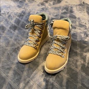 Tan boots